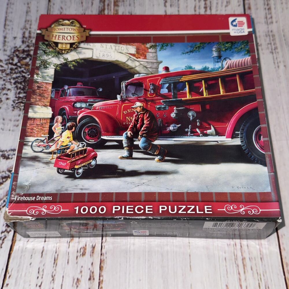 MasterPieces Hometown Heroes 1000 Piece Puzzle